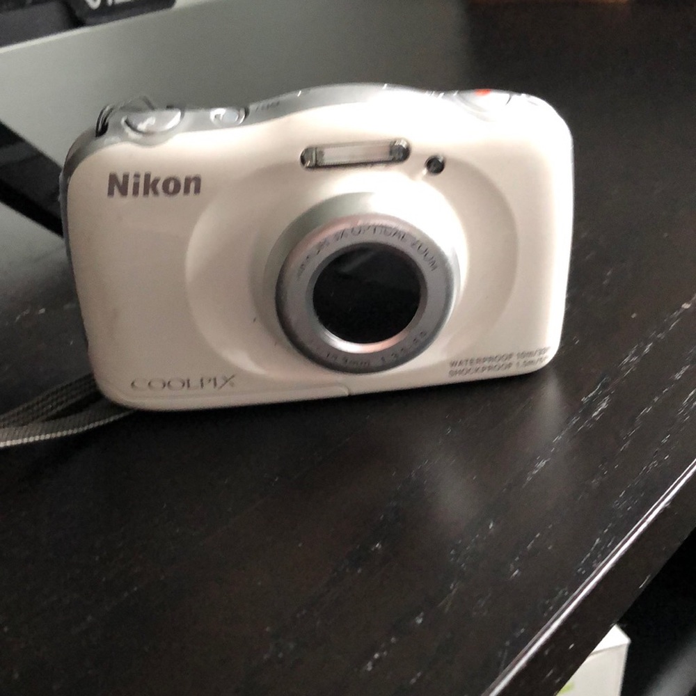 Underwater summer white Nikon camera advanced